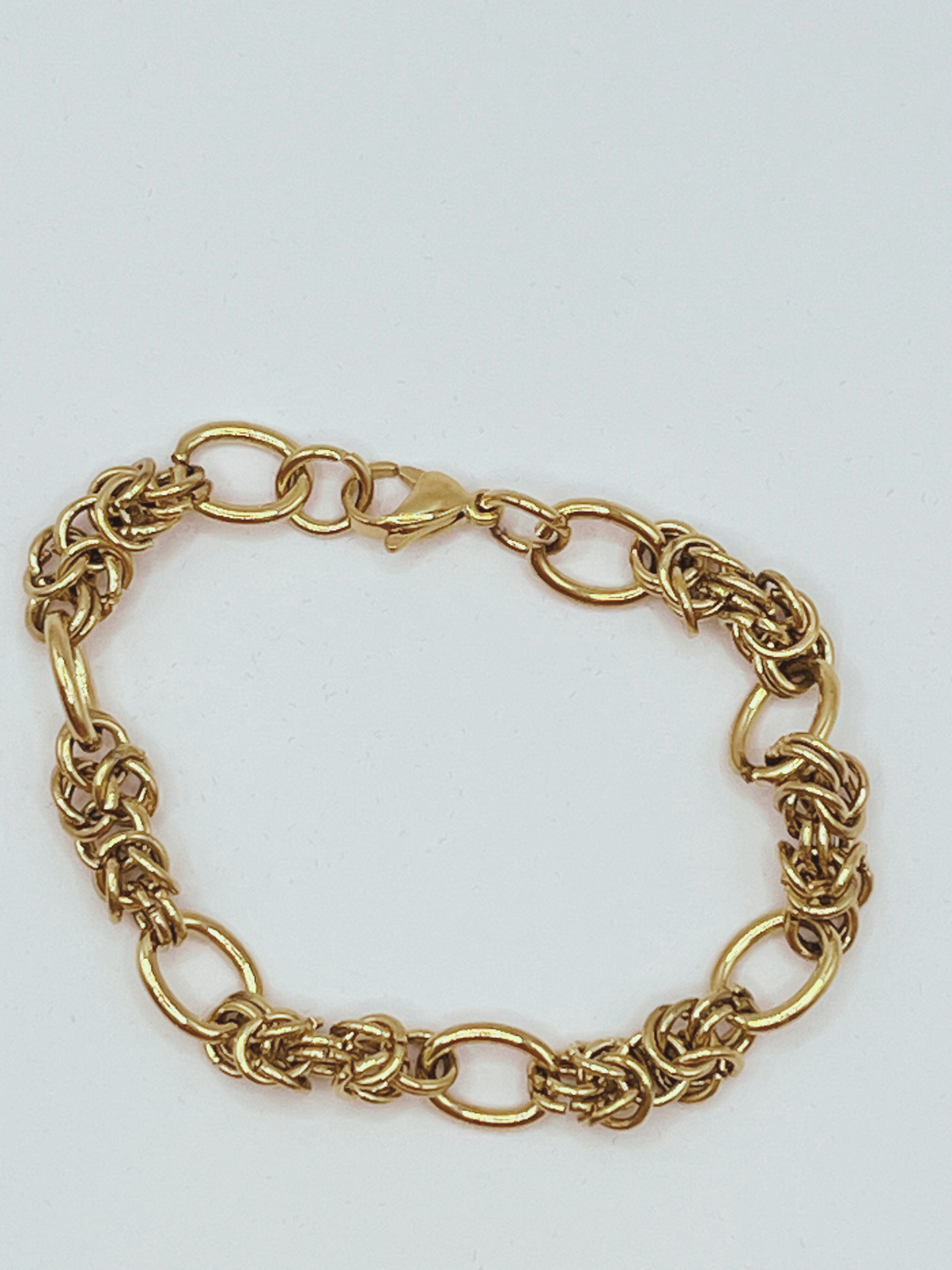 Golden Thick Chain Bracelet