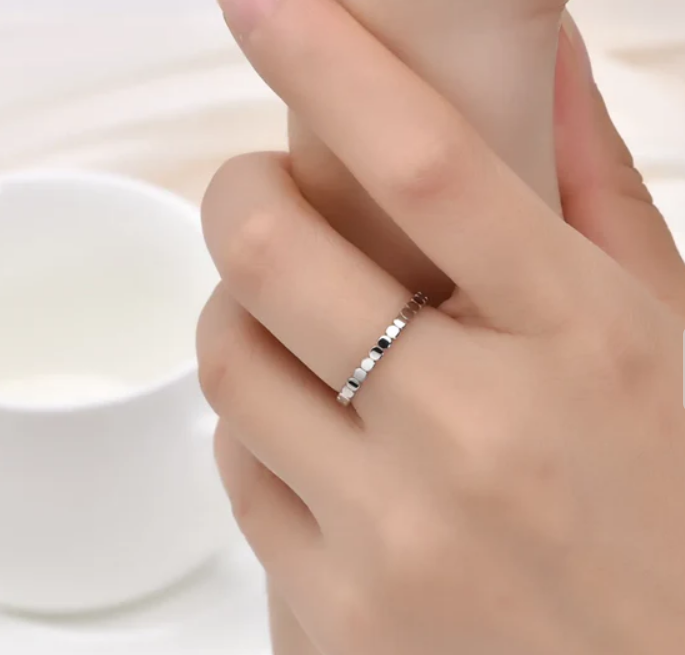 18K Gold Plated Dainty Band