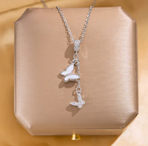 Elegant Butterfly Necklace