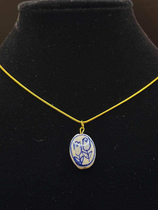 Chinoiserie Pendant Necklace