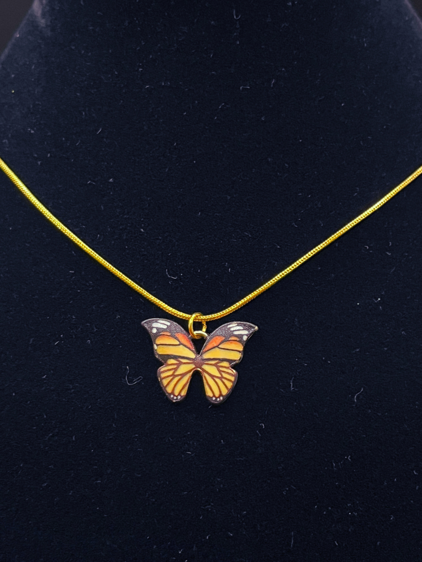 Butterfly Pendant Necklace