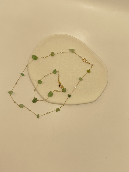 Aventurine Set - Necklace & Bracelet