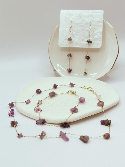 Purple Aventurine Set - 3pcs