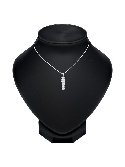 Natural Silver Hematite Necklace