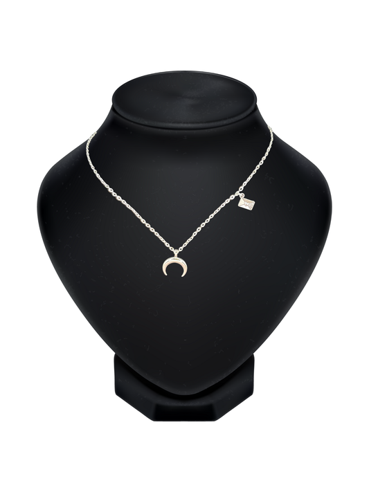Moon Charm Necklace