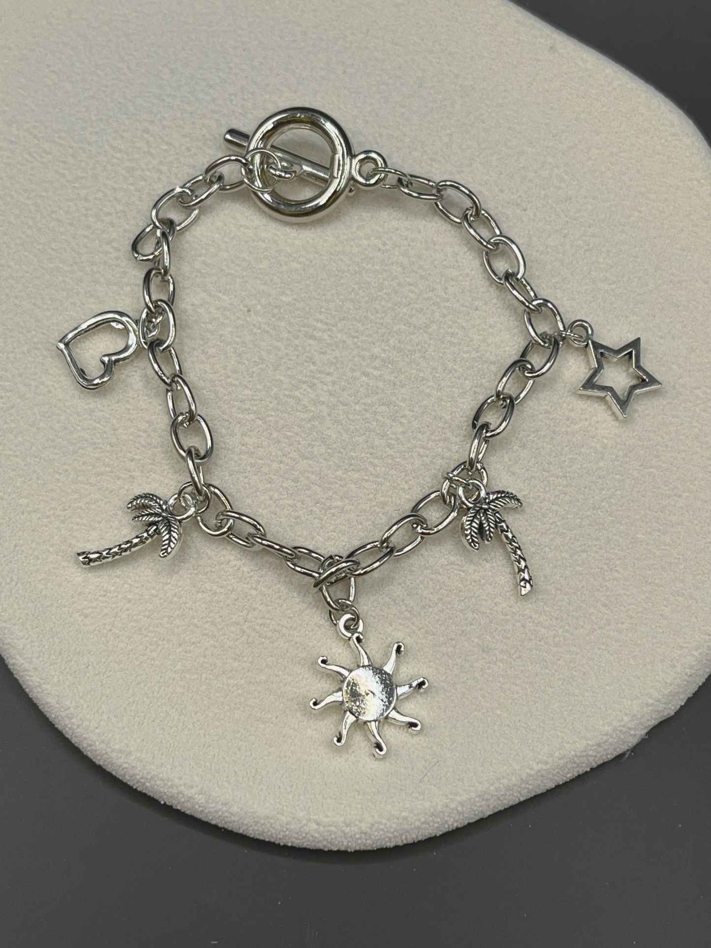 Dubai Palms Charm Bracelet