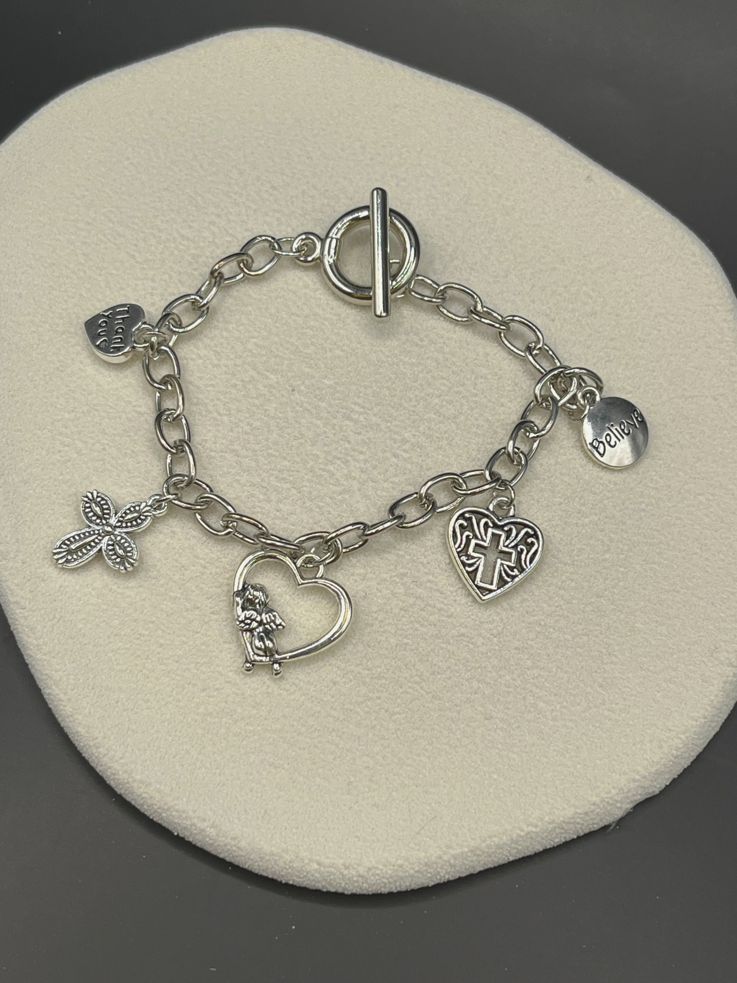 Religious Charm Bracelet