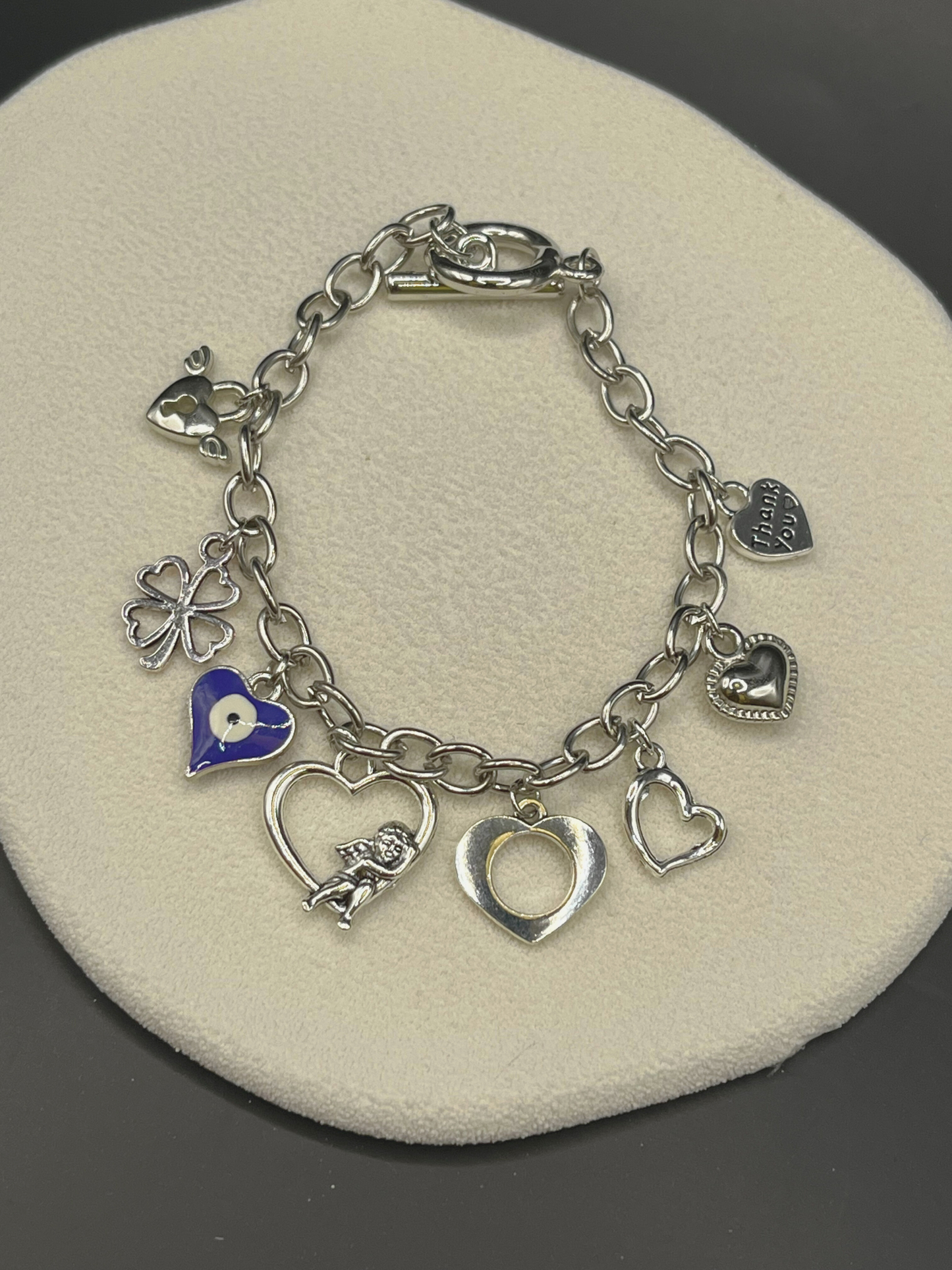 All Hearts Charm Bracelet