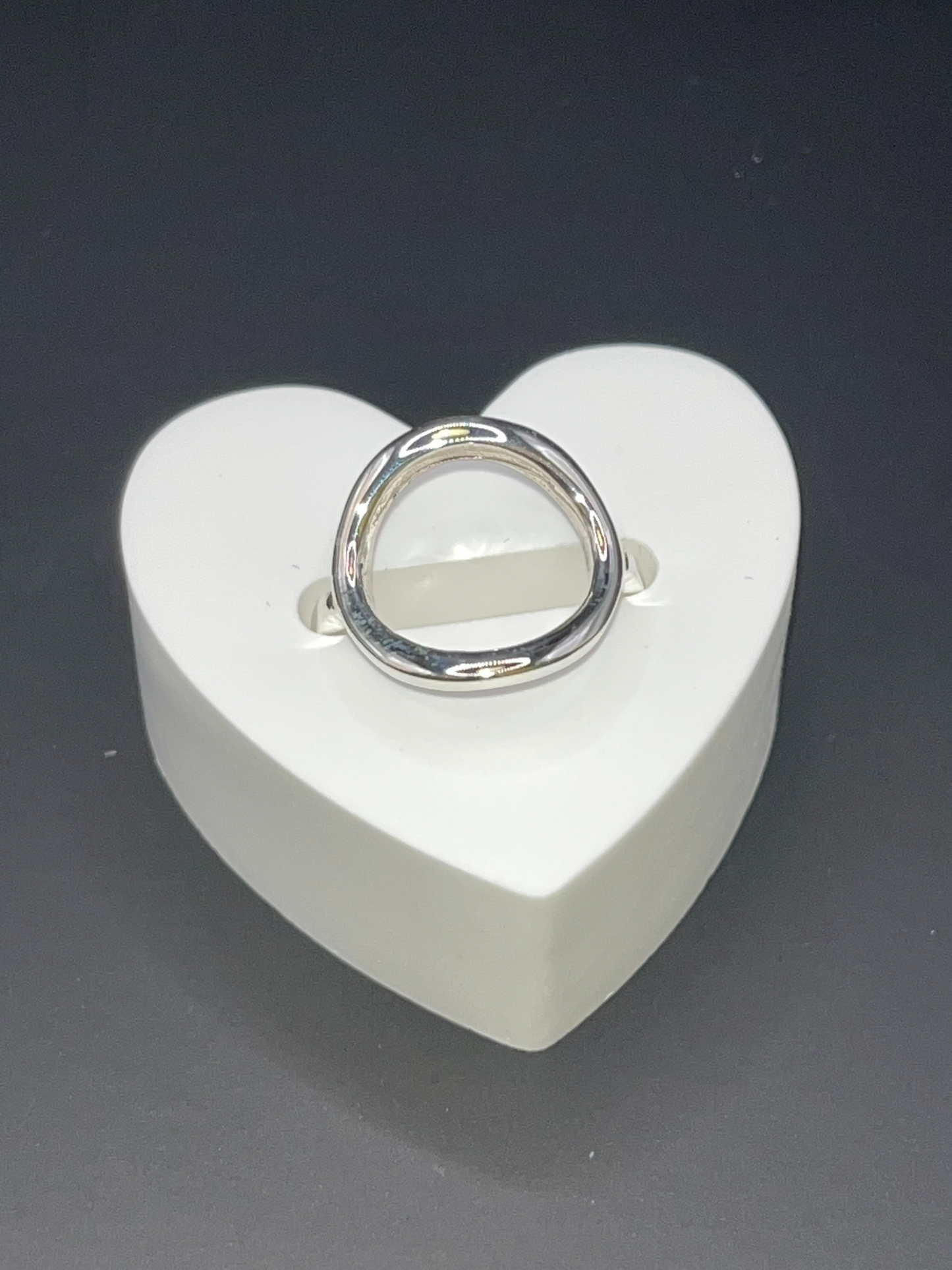 Sterling Silver Circle Ring