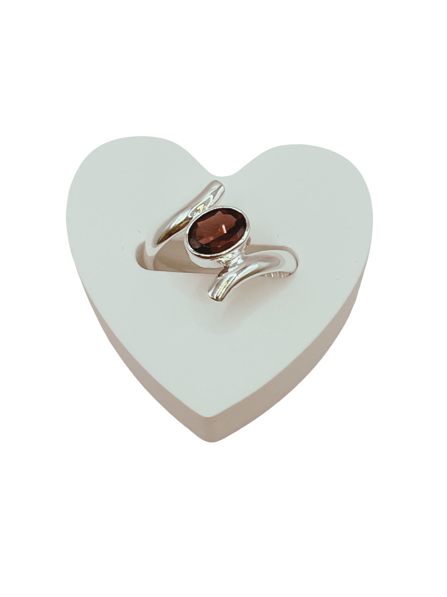 Sterling Silver Hugging Ring