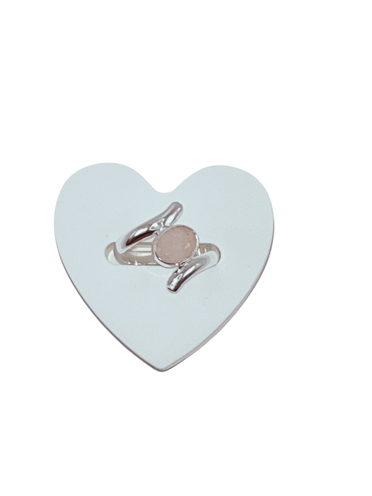 Sterling Silver Hugging Ring