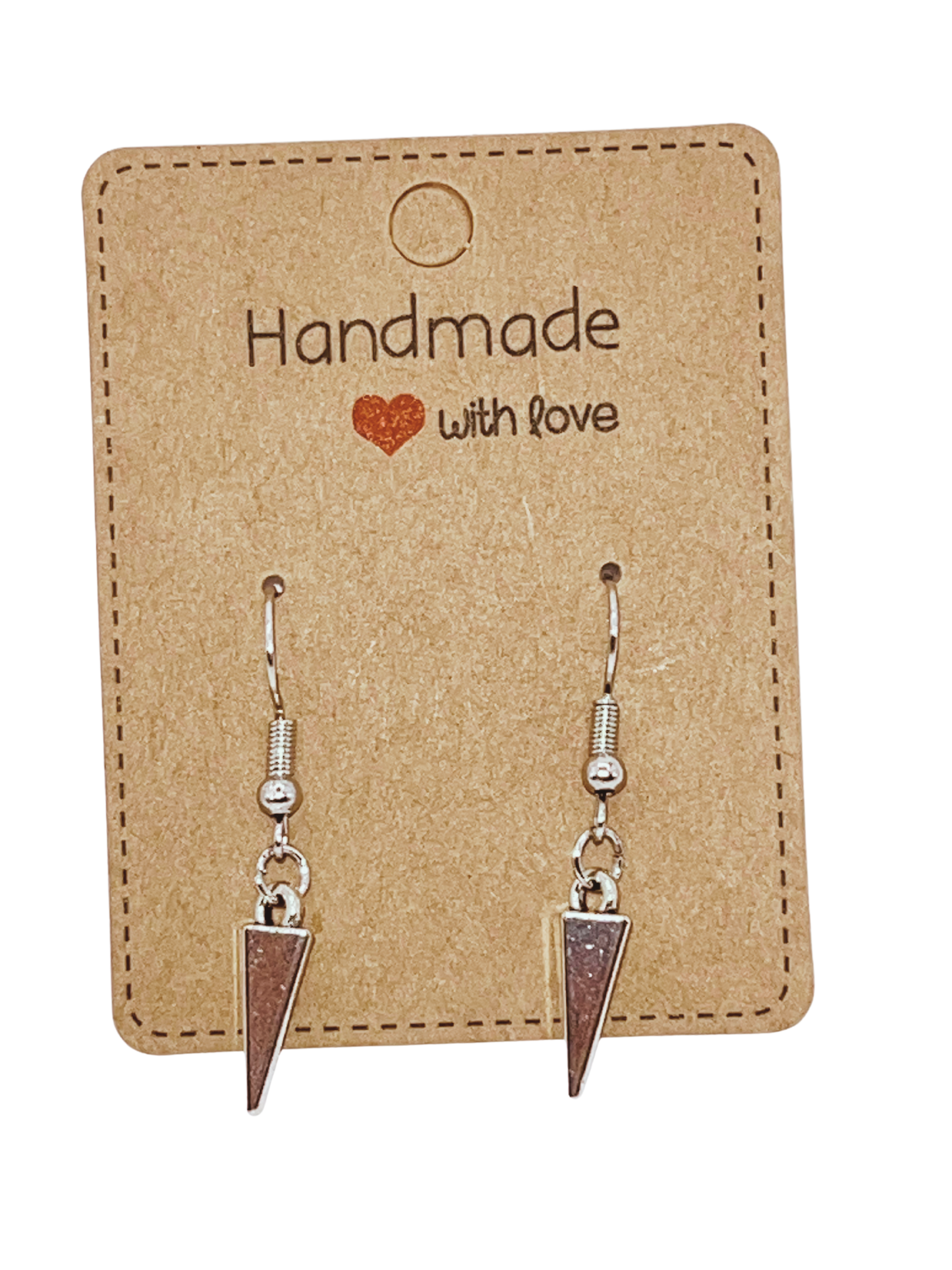 Geometric Earrings - Silvery 1