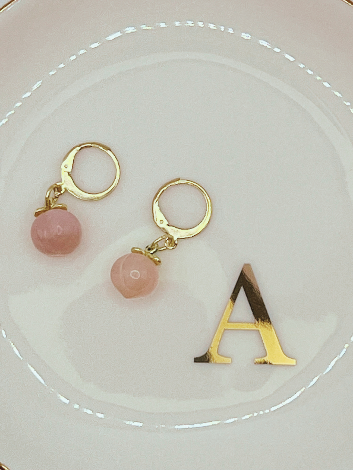Peach Earrings