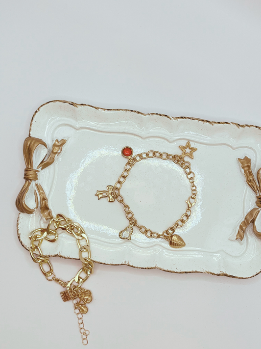 Golden Charm Bracelet