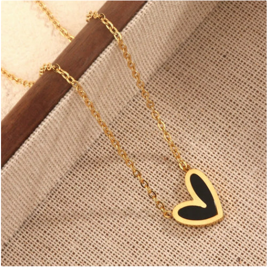 18K Gold Plated Heart Necklace