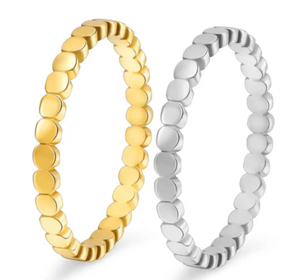 18K Gold Plated Dainty Band