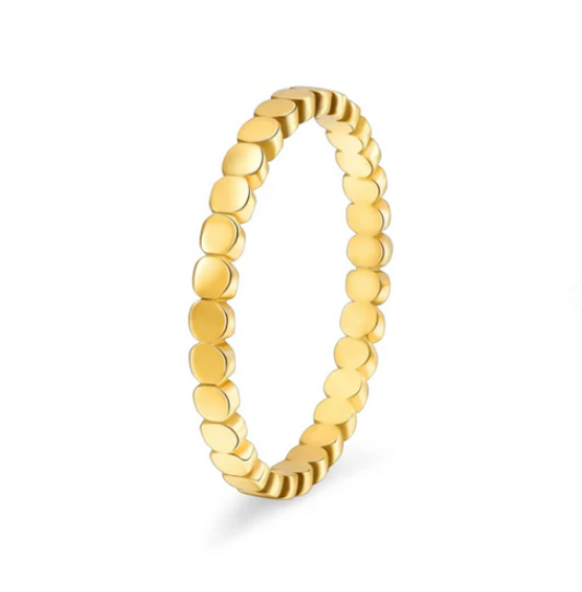 18K Gold Plated Dainty Band