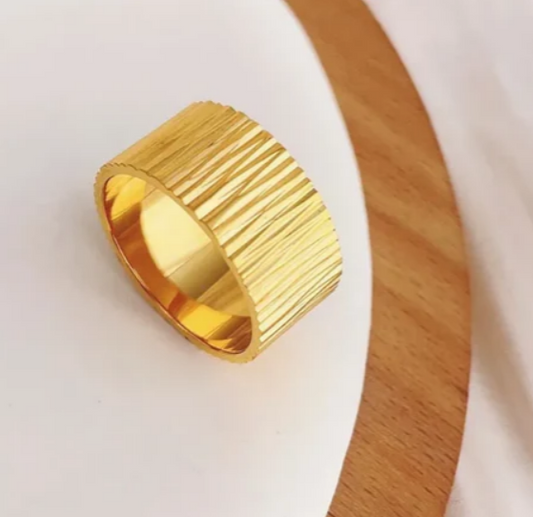 18K Gold Plated Band