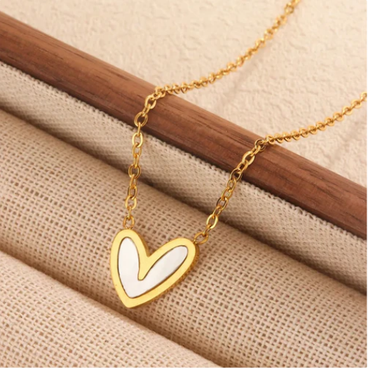 18K Gold Plated Heart Necklace